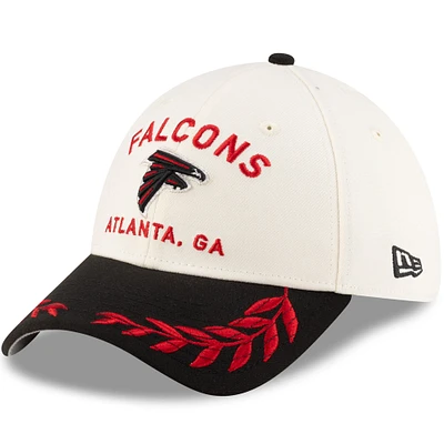 Men's New Era Black/ Atlanta Falcons 2025 NFL Draft 39THIRTY Flex Hat