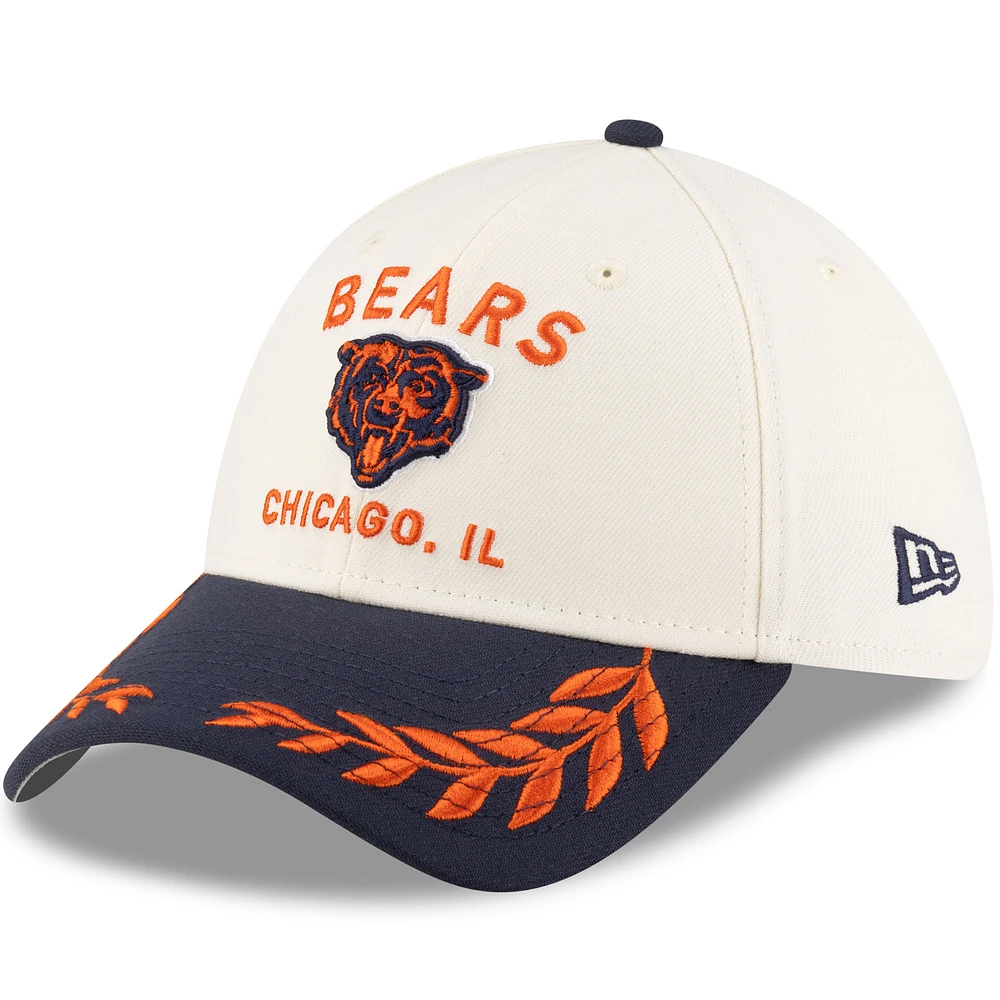Men's New Era /Navy Chicago Bears 2025 NFL Draft 39THIRTY Flex Hat