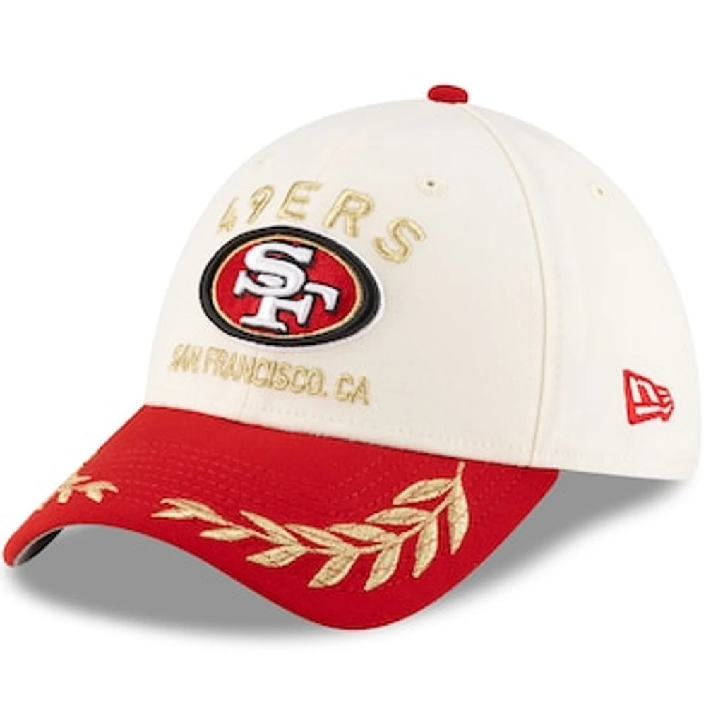 Men's New Era /Scarlet San Francisco 49ers 2025 NFL Draft 39THIRTY Flex Hat