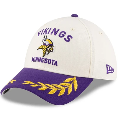 Men's New Era /Purple Minnesota Vikings 2025 NFL Draft 39THIRTY Flex Hat