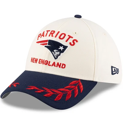 Men's New Era /Navy England Patriots 2025 NFL Draft 39THIRTY Flex Hat