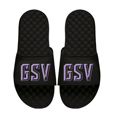 Unisex ISlide Black Golden State Valkyries Secondary Logo Slide Sandals