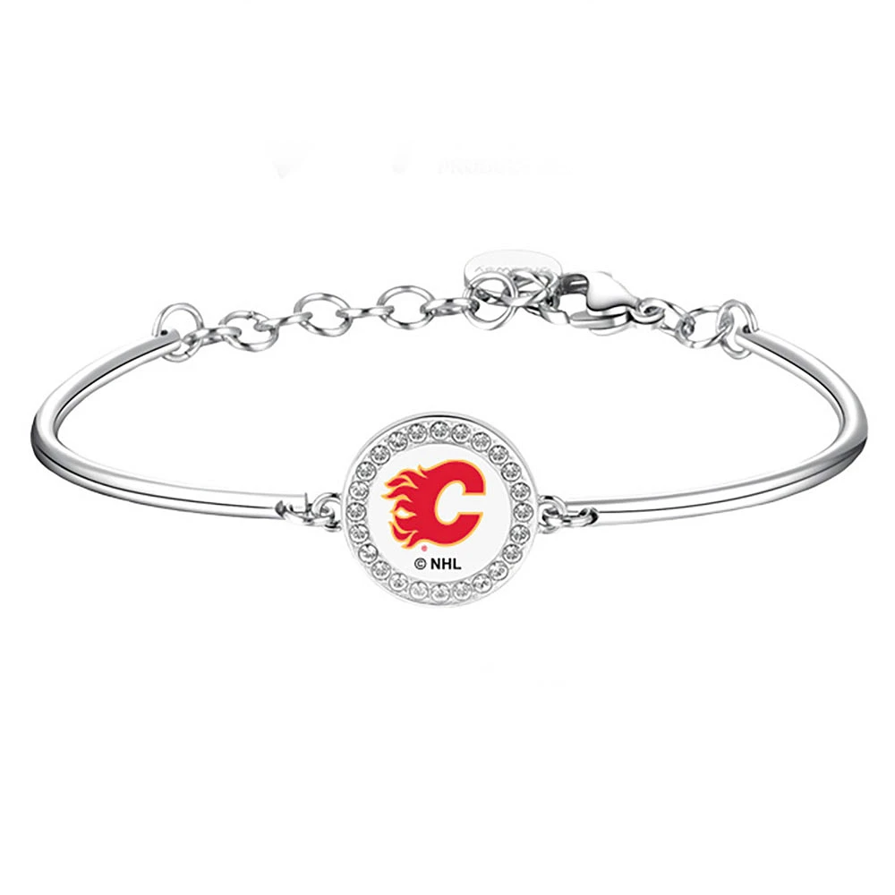 Brosway Silver Calgary Flames Team Bracelet