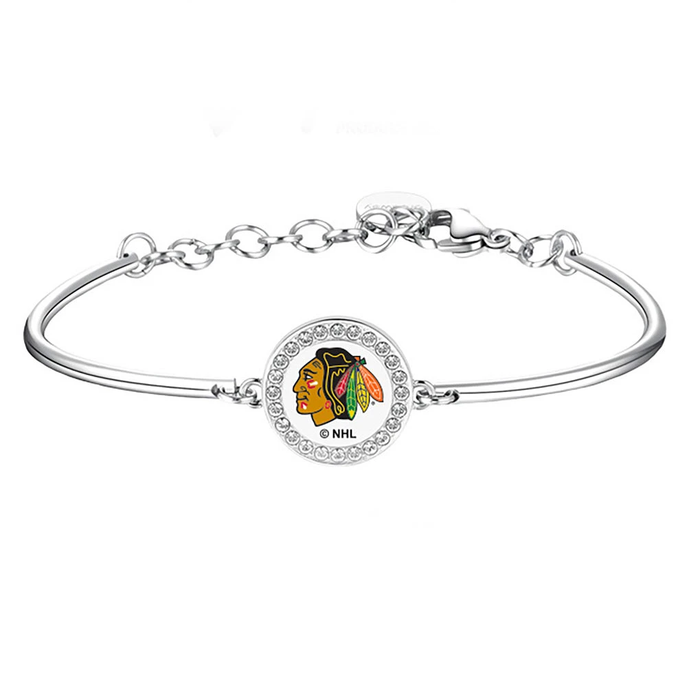 Brosway Silver Chicago Blackhawks Team Bracelet