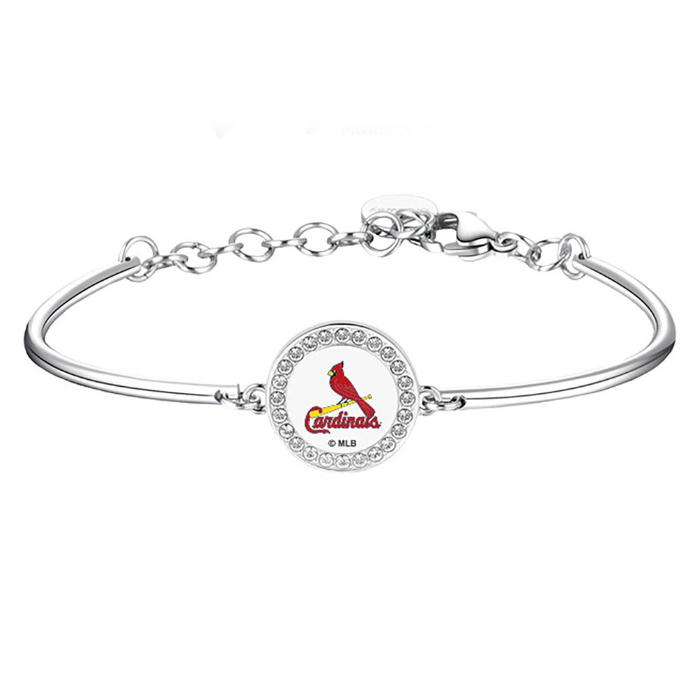 Brosway Silver St. Louis Cardinals Team Bracelet