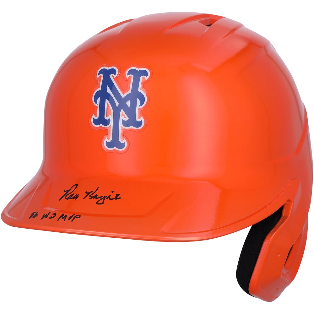 Ray Knight New York Mets Autographed Rawlings Alternate Chrome Mach Pro Replica Batting Helmet with "86 WS MVP" Inscription - Fanatics Exclusive