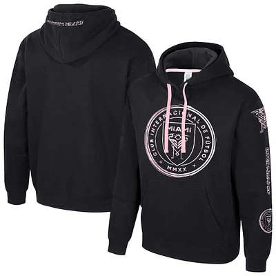 Men's Stadium Essentials Black Inter Miami CF Elementized Pullover Hoodie