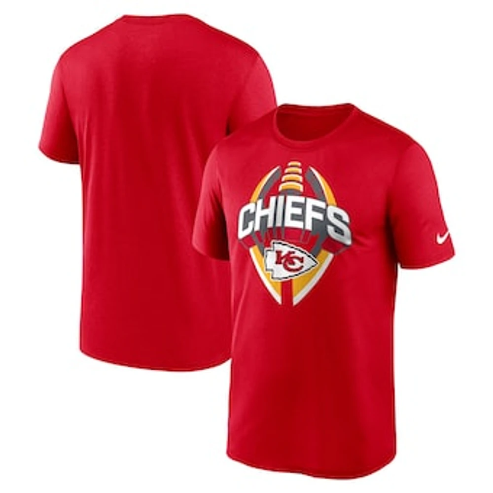 Men's Nike Red Kansas City Chiefs Big & Tall Primetime Legend Icon Performance T-Shirt