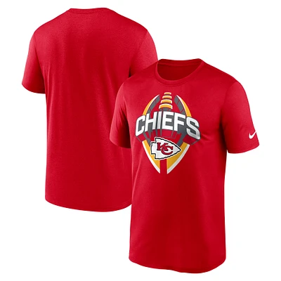 Men's Nike Red Kansas City Chiefs Big & Tall Primetime Legend Icon Performance T-Shirt