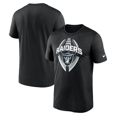 Men's Nike Black Las Vegas Raiders Big & Tall Primetime Legend Icon Performance T-Shirt