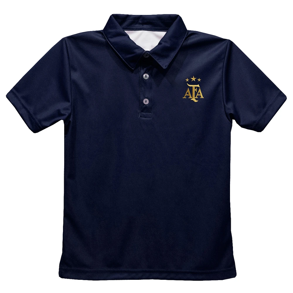 Toddler Vive La Fete Navy Argentina National Team Solid Polo
