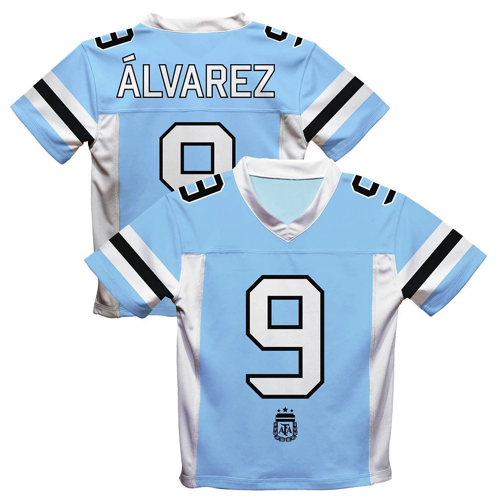 Men's Vive La Fete Julián Álvarez Light Blue Argentina National Team Football Jersey