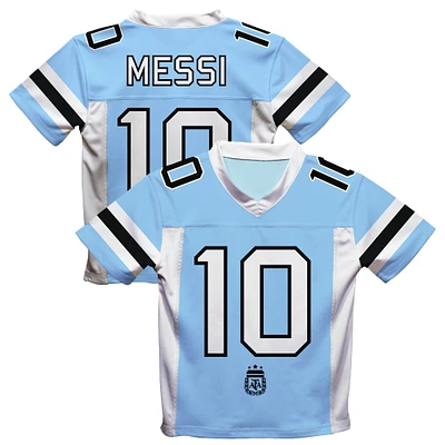 Men's Vive La Fete Lionel Messi Light Blue Argentina National Team Football Jersey