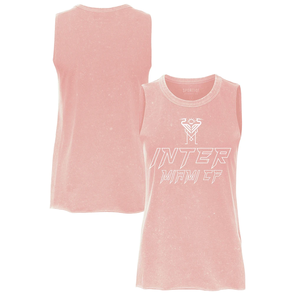Women's Sportiqe Pink Inter Miami CF Turner Tank Top
