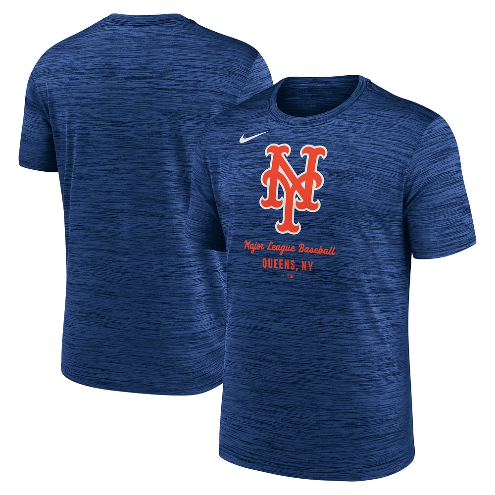 Men's Nike Royal New York Mets Velocity Performance T-Shirt