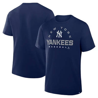 Men's Fanatics Navy New York Yankees Clubhouse Legacy Primary Play T-Shirt