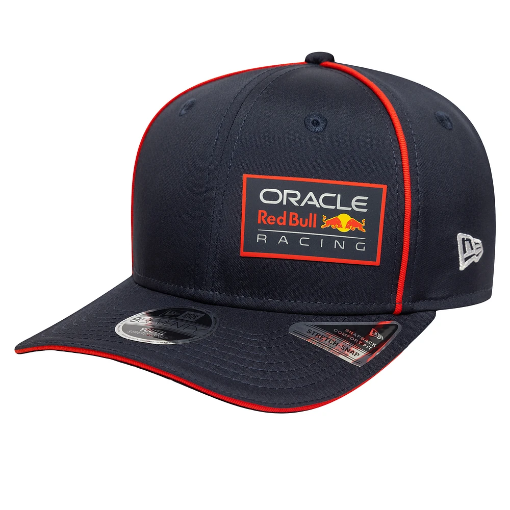 Youth New Era Navy Red Bull Racing 9SEVENTY Stretch-Snap Hat