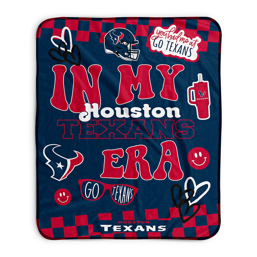 Pegasus Houston Texans 50" x 60" In My Era Fleece Blanket