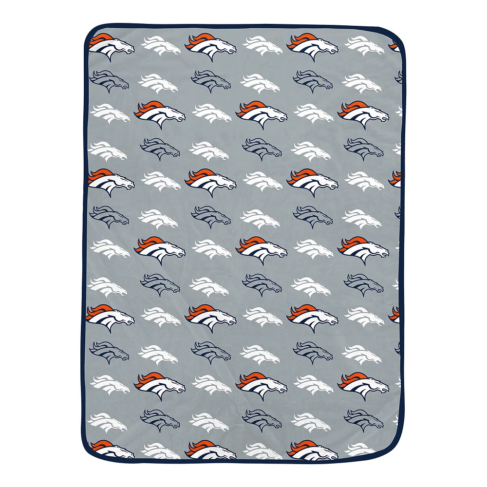 Pegasus Denver Broncos 60" x 72" Logo Roll Ultra Soft Blanket