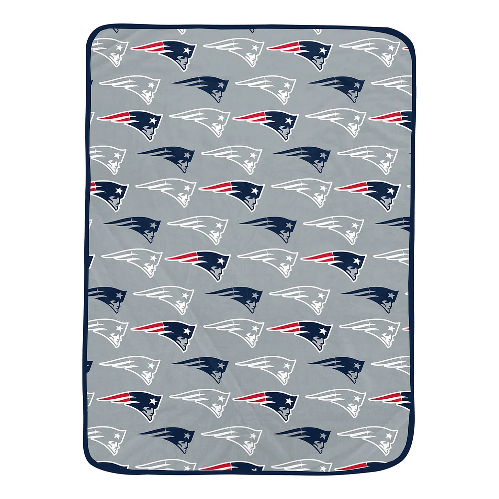 Pegasus New England Patriots 60" x 72" Logo Roll Ultra Soft Blanket