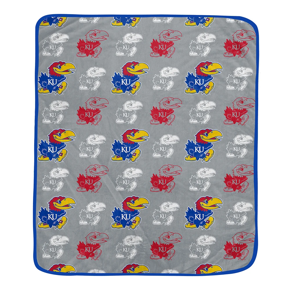 Pegasus Kansas Jayhawks 60" x 72" Logo Roll Ultra Soft Blanket