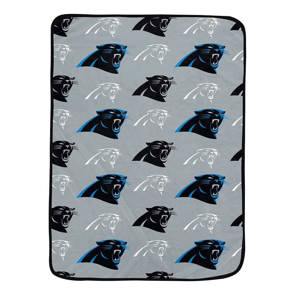 Pegasus Carolina Panthers 60" x 72" Logo Roll Ultra Soft Blanket