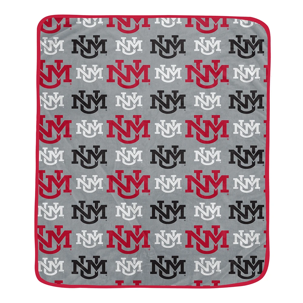 Pegasus New Mexico Lobos 60" x 72" Logo Roll Ultra Soft Blanket