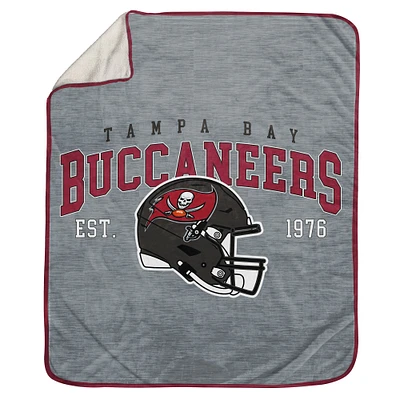 Pegasus Tampa Bay Buccaneers 50" x 60" Arch Block Ultra Cozy Sweatshirt Blanket