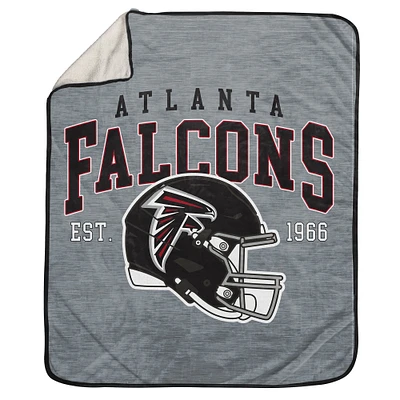 Pegasus Atlanta Falcons 50" x 60" Arch Block Ultra Cozy Sweatshirt Blanket