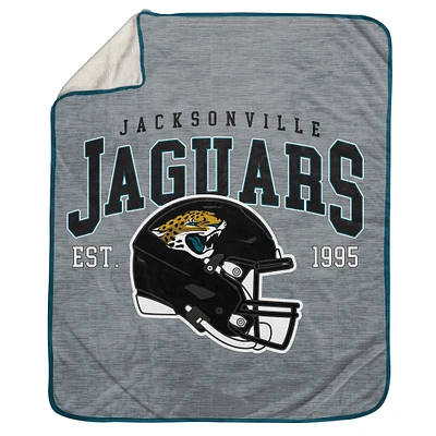 Pegasus Jacksonville Jaguars 50" x 60" Arch Block Ultra Cozy Sweatshirt Blanket