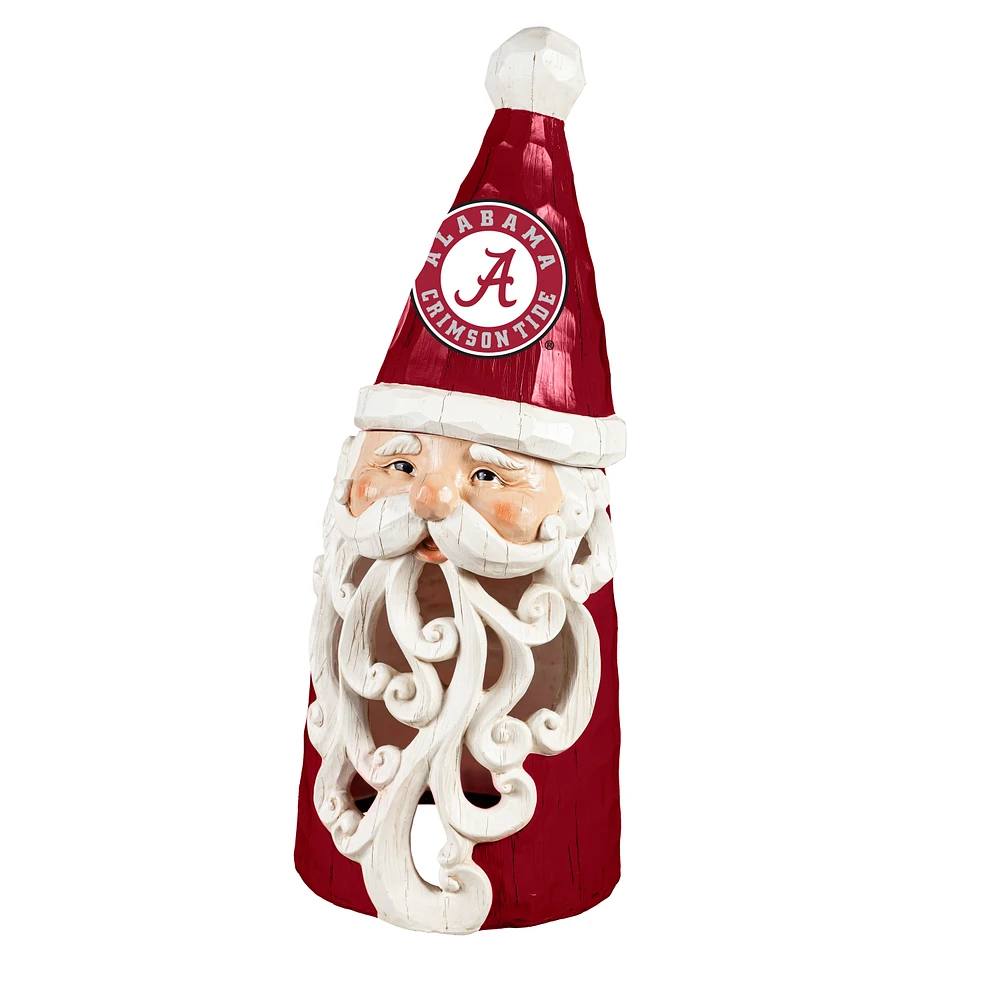 Alabama Crimson Tide 26" LED Santa Garden Statue