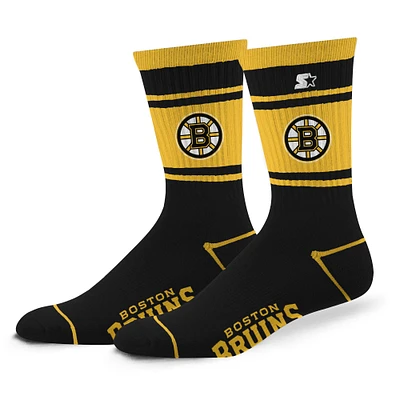 Unisex Starter Boston Bruins Billboard Crew Socks