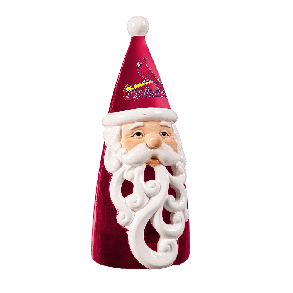 St. Louis Cardinals 8" LED Santa Statue