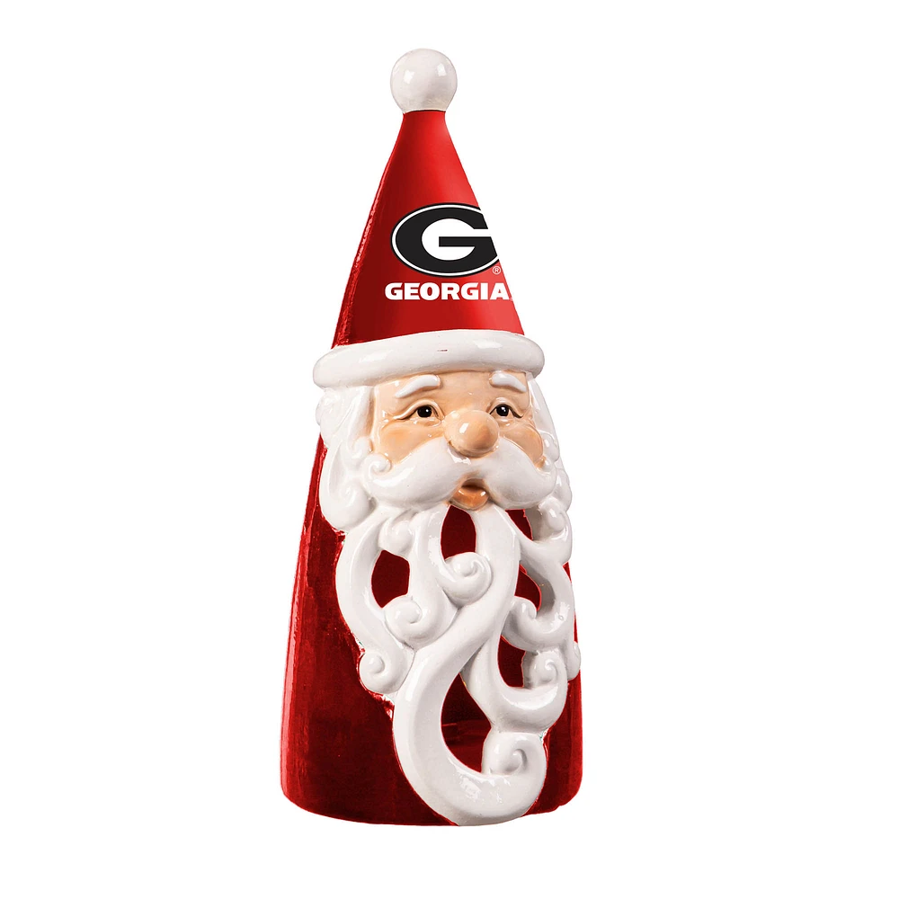 Georgia Bulldogs 8" LED Santa Statue