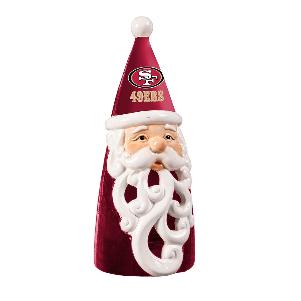 San Francisco 49ers 8" LED Santa Statue