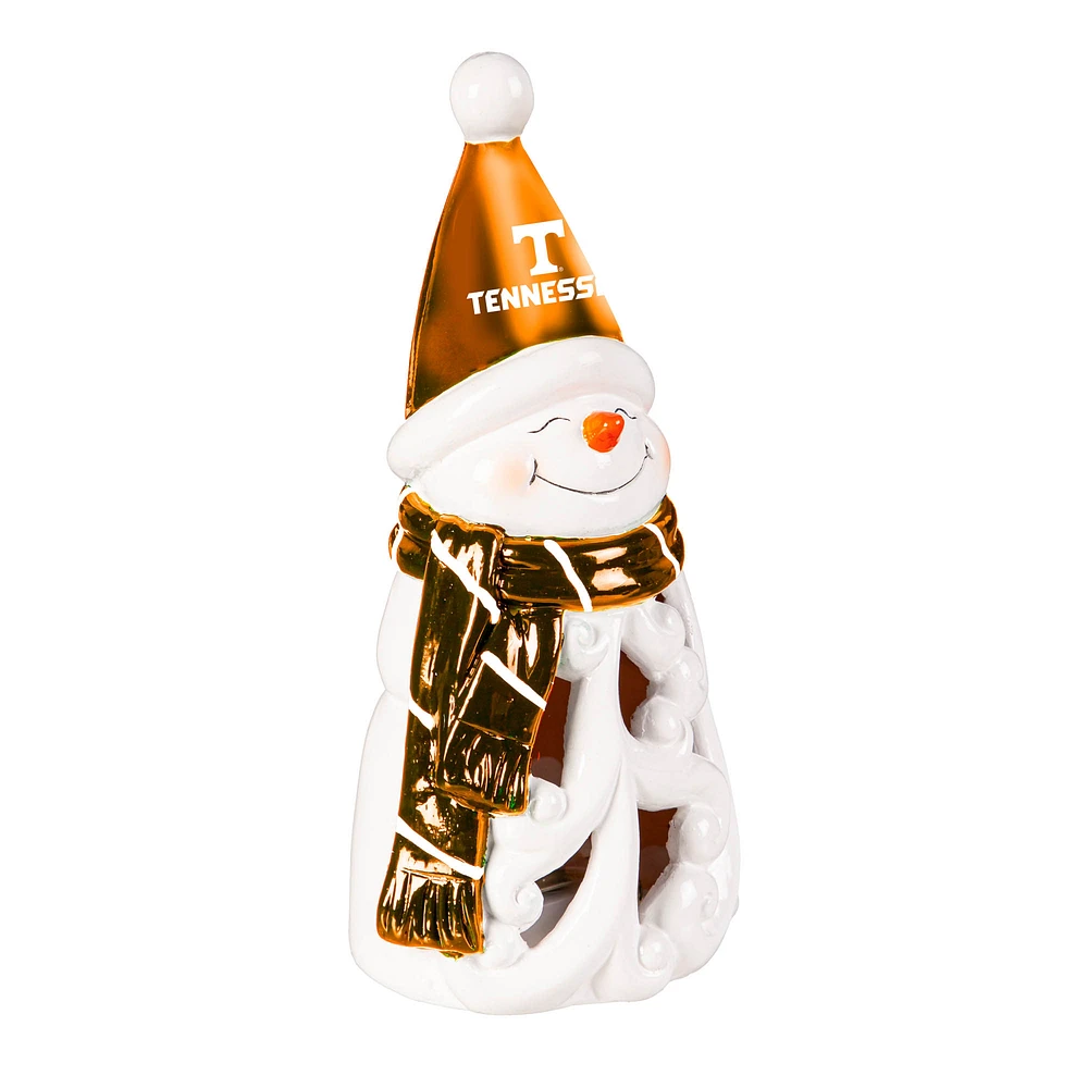 Tennessee Volunteers LED 8" Snowman Lit Garden Statue