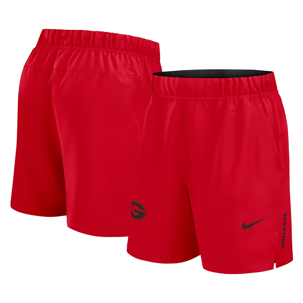 Men's Nike Red Georgia Bulldogs Primetime Victory Dri-FIT Shorts