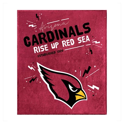 Arizona Cardinals 60" x 70" Plush Throw Blanket