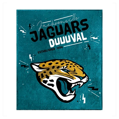 Jacksonville Jaguars 60" x 70" Plush Throw Blanket