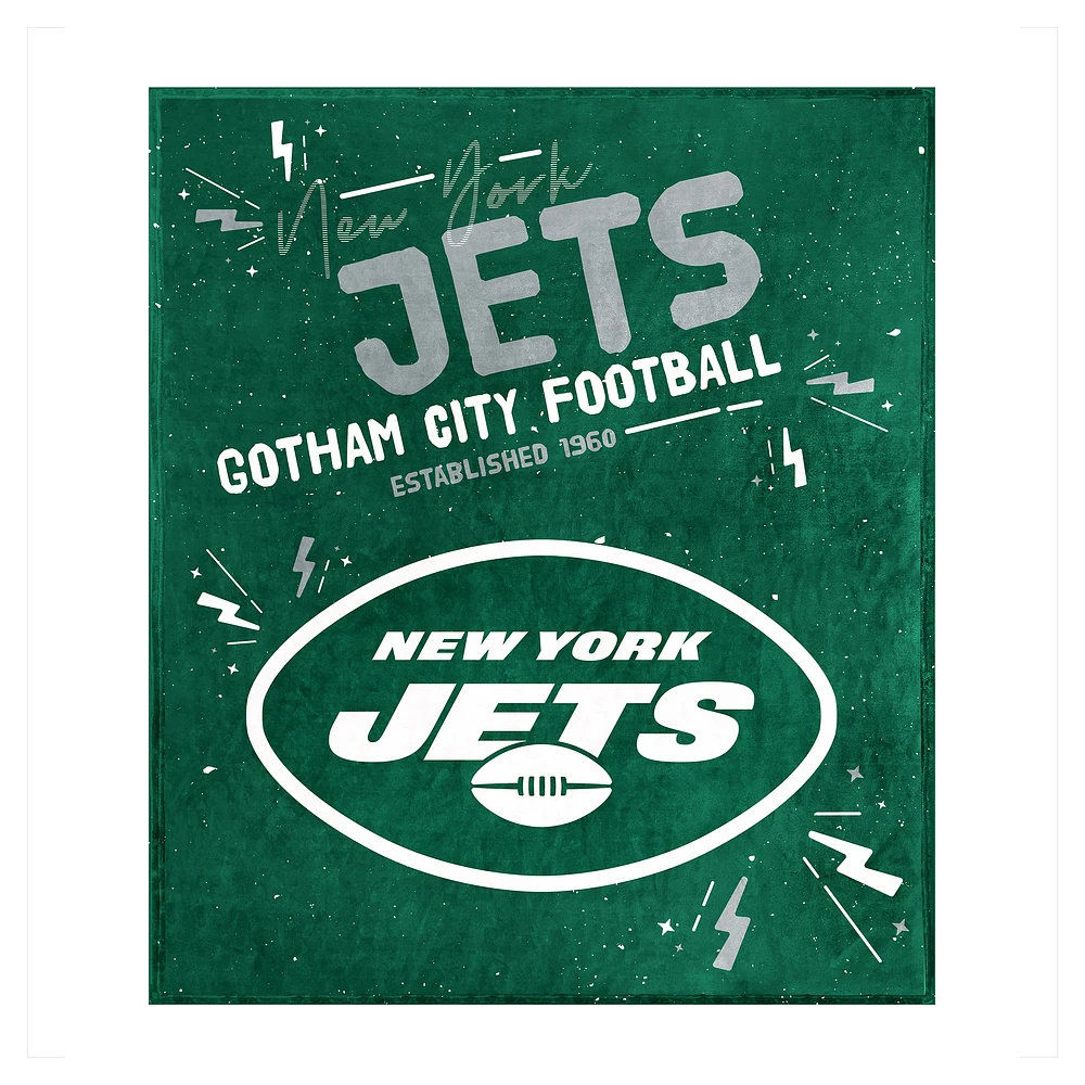 New York Jets 60" x 70" Plush Throw Blanket