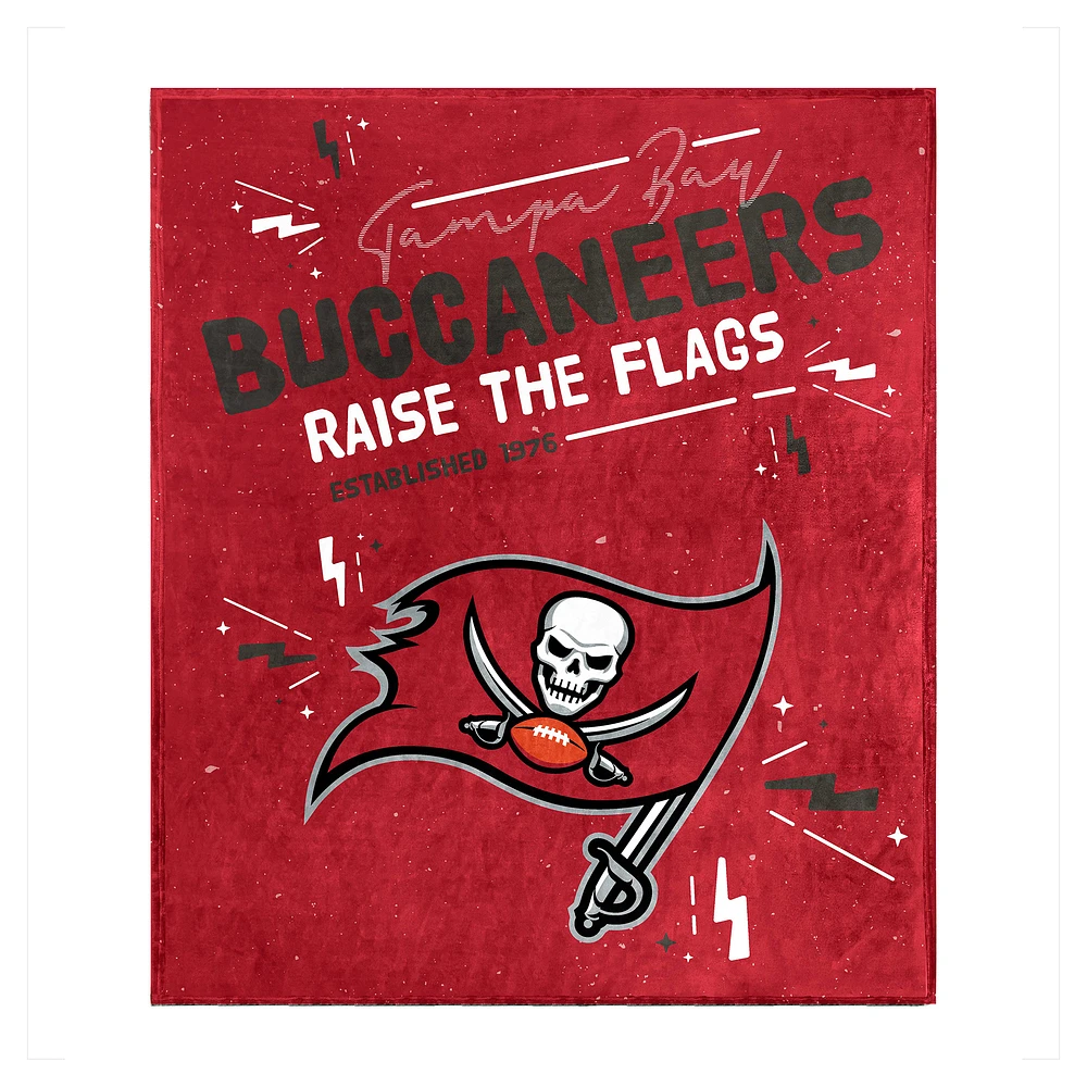 Tampa Bay Buccaneers 60" x 70" Plush Throw Blanket