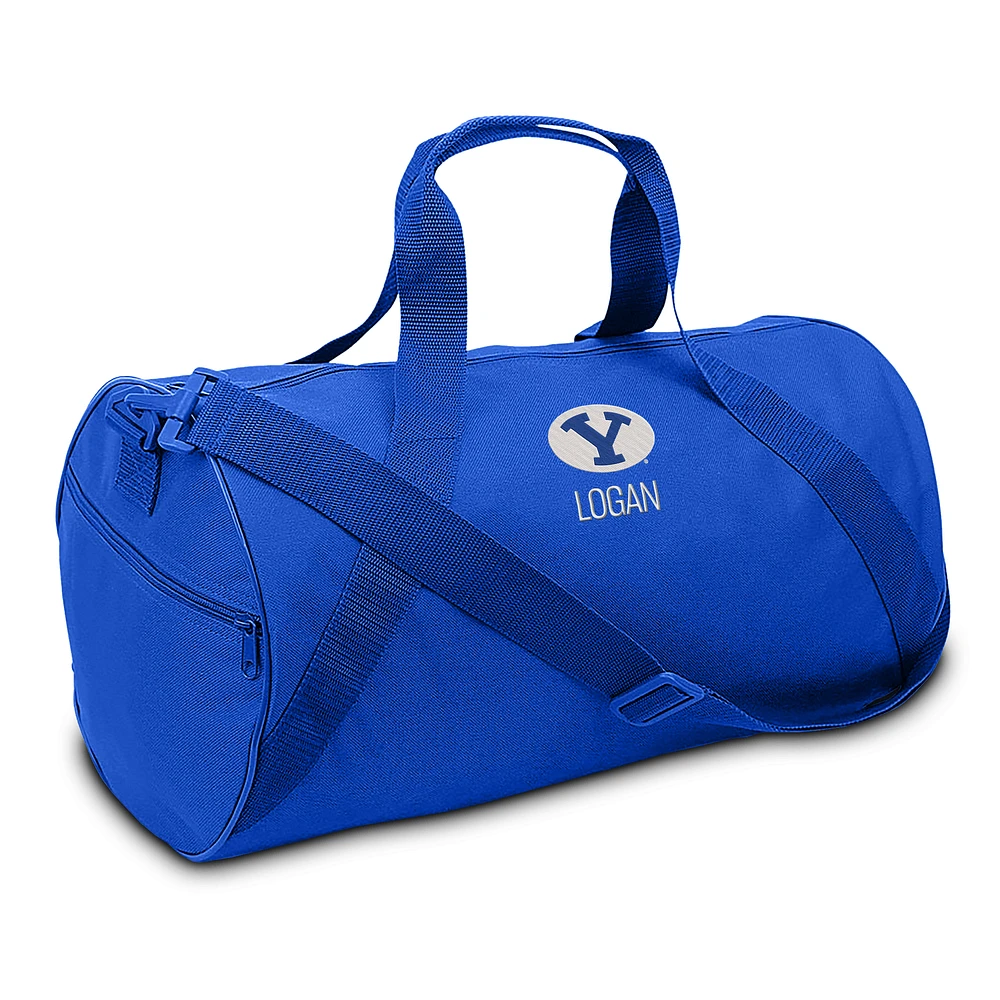 Youth Royal BYU Cougars Personalized Duffel Bag