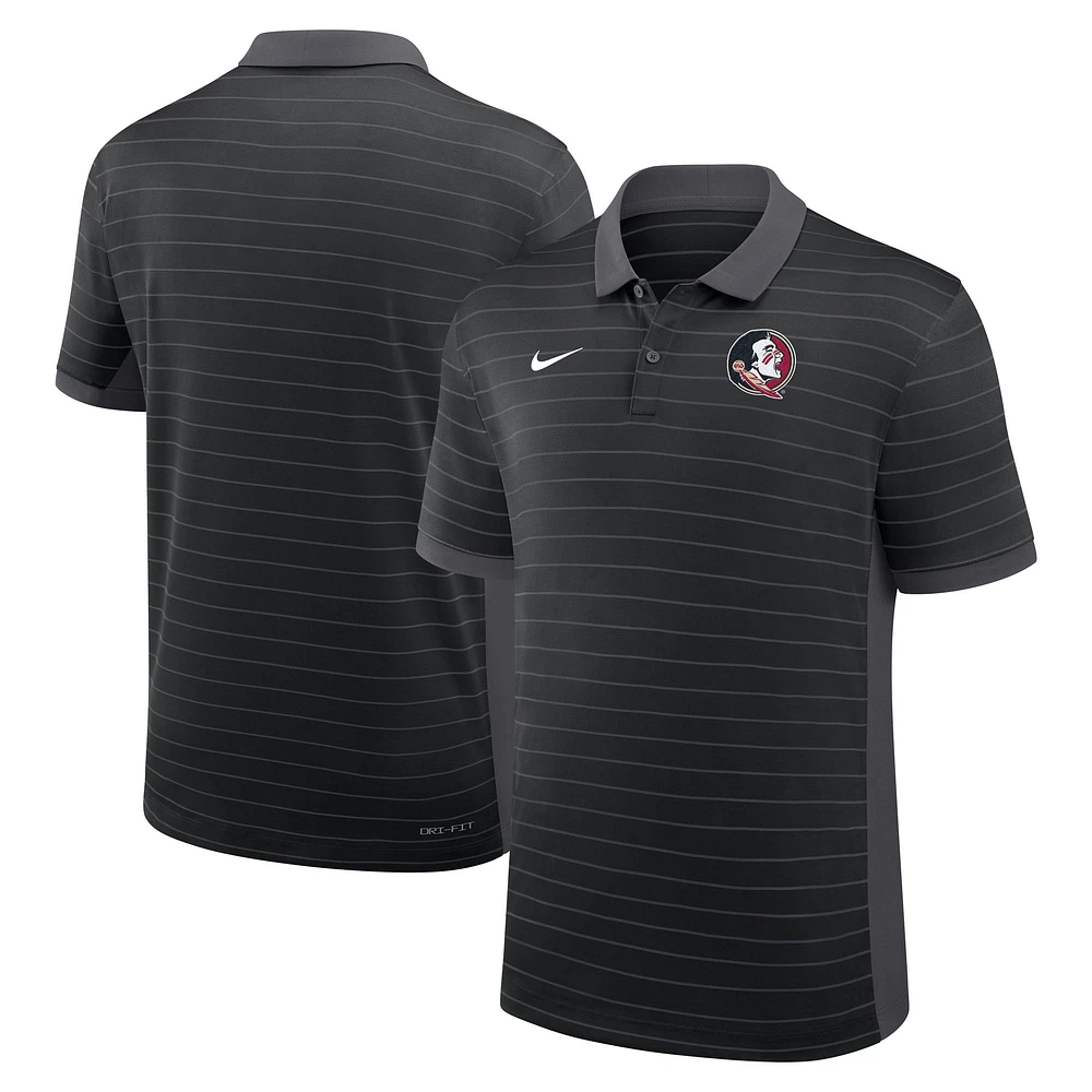 Men's Nike Florida State Seminoles 2025 Early Season Coaches Sideline Victory Stripe Performance Polo