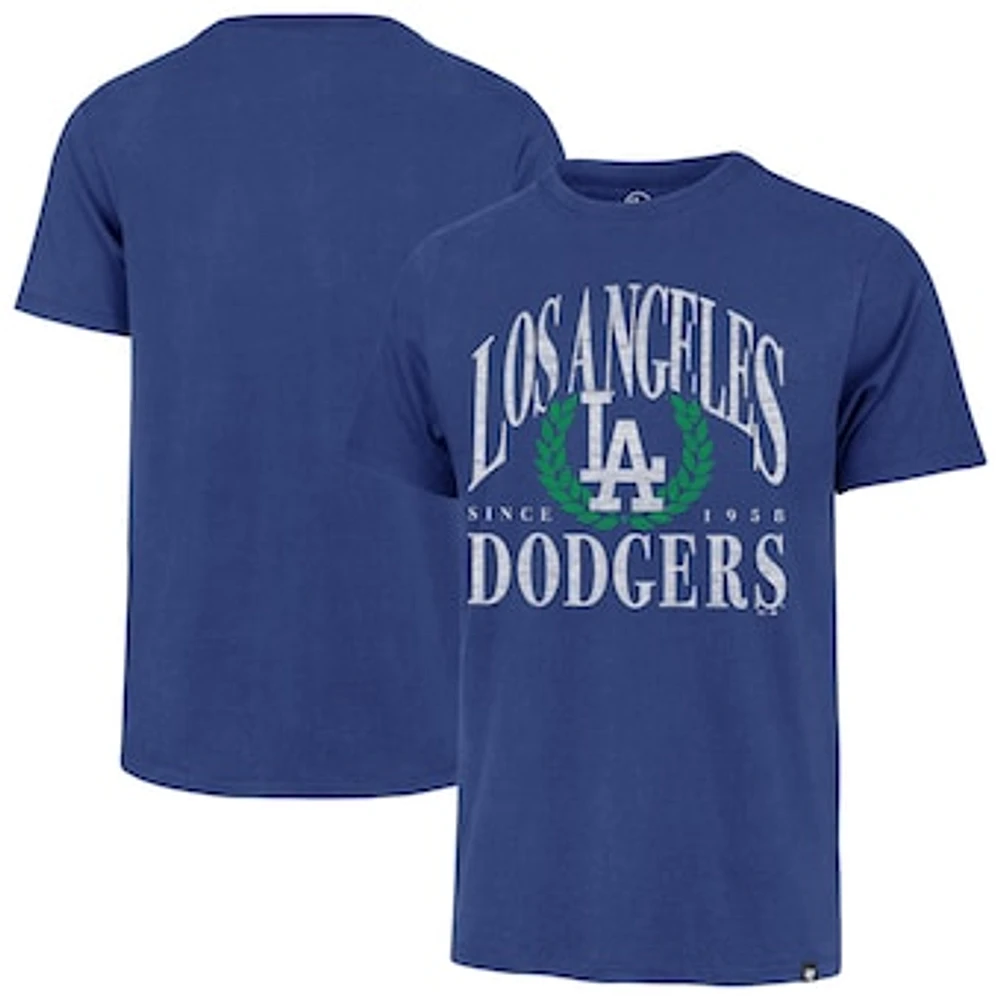 Men's '47 Royal Los Angeles Dodgers Pitchout Franklin T-Shirt