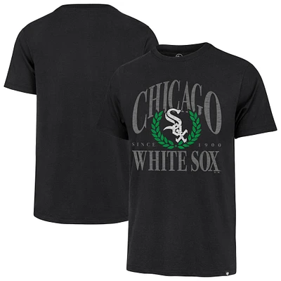 Men's '47 Black Chicago White Sox Pitchout Franklin T-Shirt