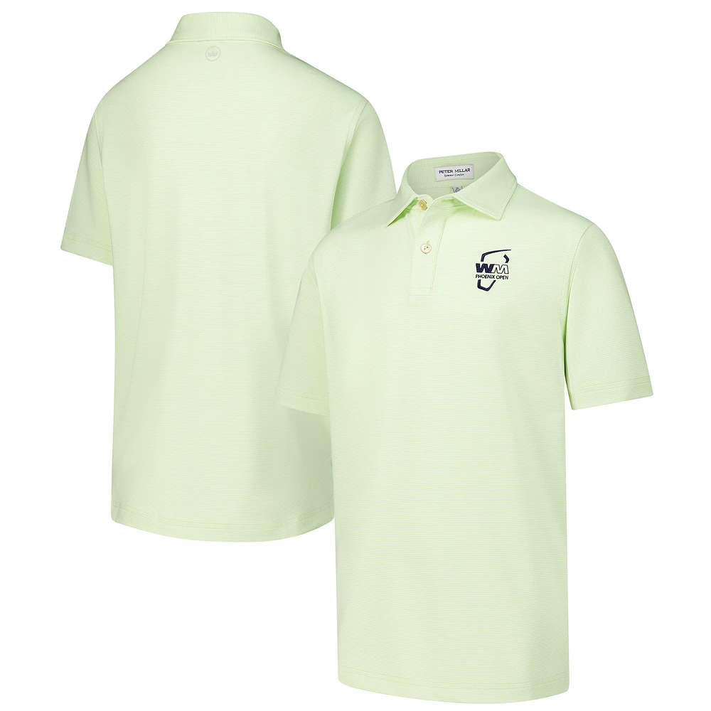 Youth Peter Millar Green WM Phoenix Open Jubilee Performance Jersey Polo
