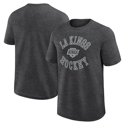 Men's Logo Athletic Heather Charcoal Los Angeles Kings Success T-Shirt