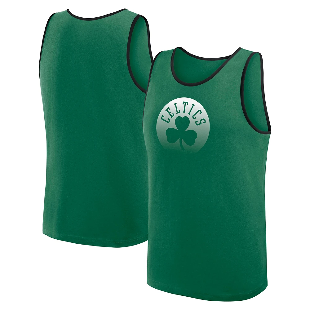 Men's Logo Athletic Kelly Green Boston Celtics Unmatched Success Tank Top