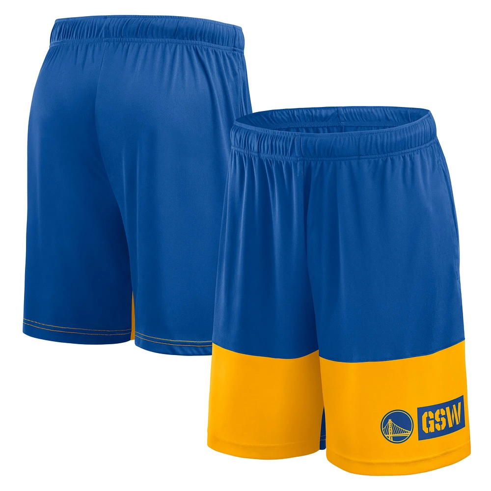 Men's Logo Athletic Royal Golden State Warriors Best of the Shorts