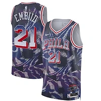 Unisex Nike Joel Embiid Navy Philadelphia 76ers 2025 Select Series Swingman Player Jersey